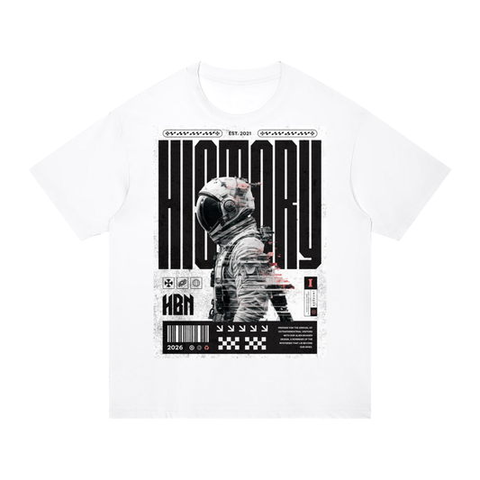 HISTORYBEGINSNOW ASTRONAUT T-Shirt