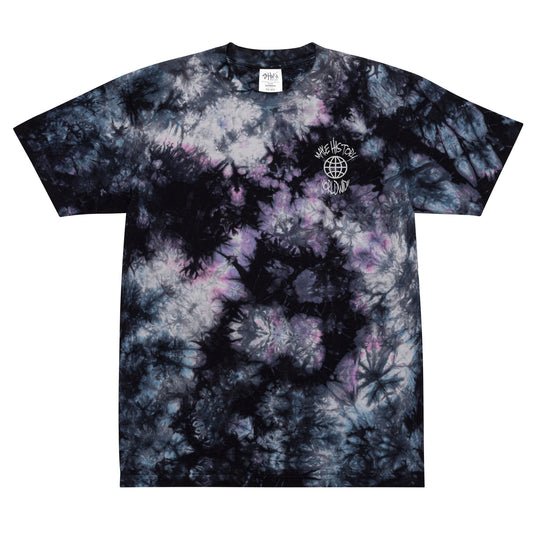 MAKE HISTORY WORLDWIDE HBN Oversized tie-dye t-shirt