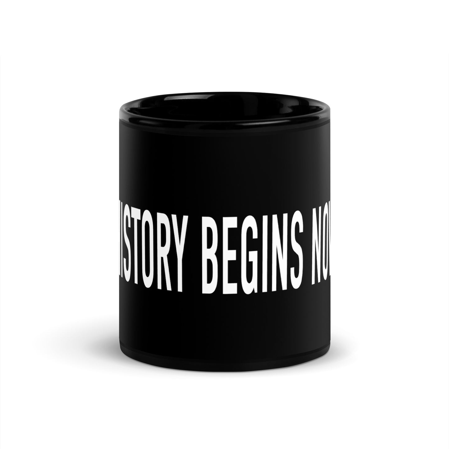 HBN Black Glossy Mug